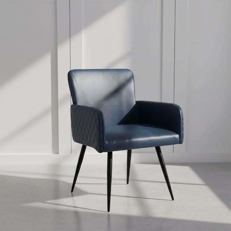 Urban Deco Vintage Leather Dining Chairs