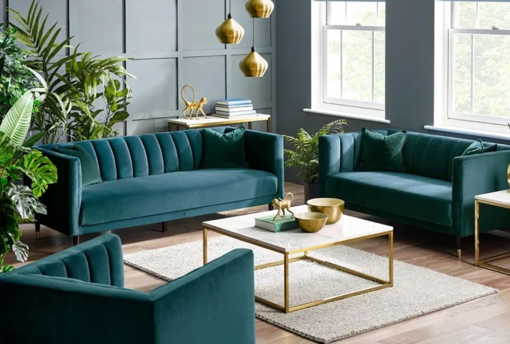 10 Blue Sofa Living Room Ideas To Style This Statement Shade - 01