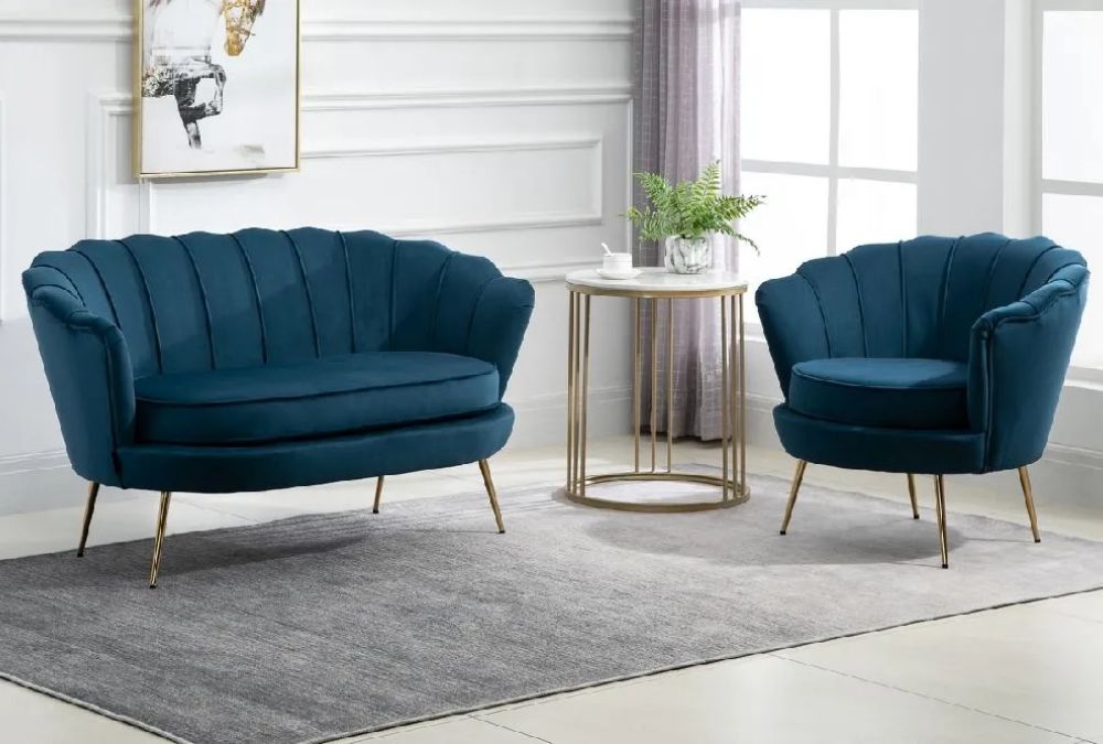 10 Blue Sofa Living Room Ideas To Style This Statement Shade - 04