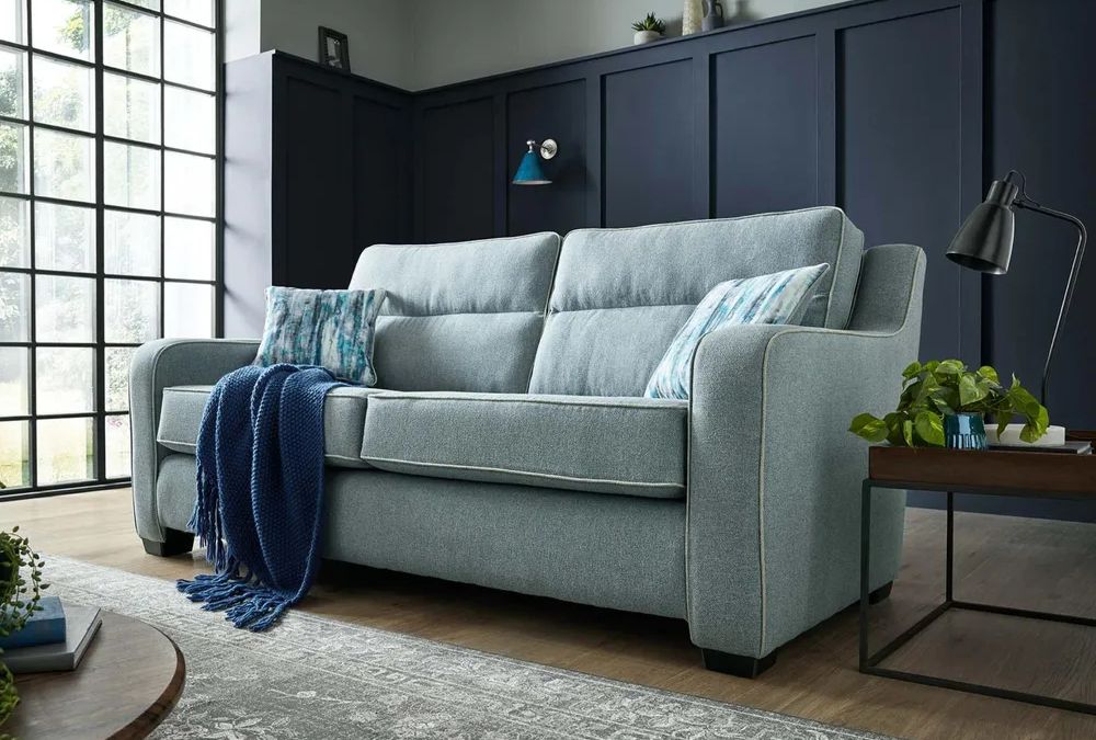 10 Blue Sofa Living Room Ideas To Style This Statement Shade - 05