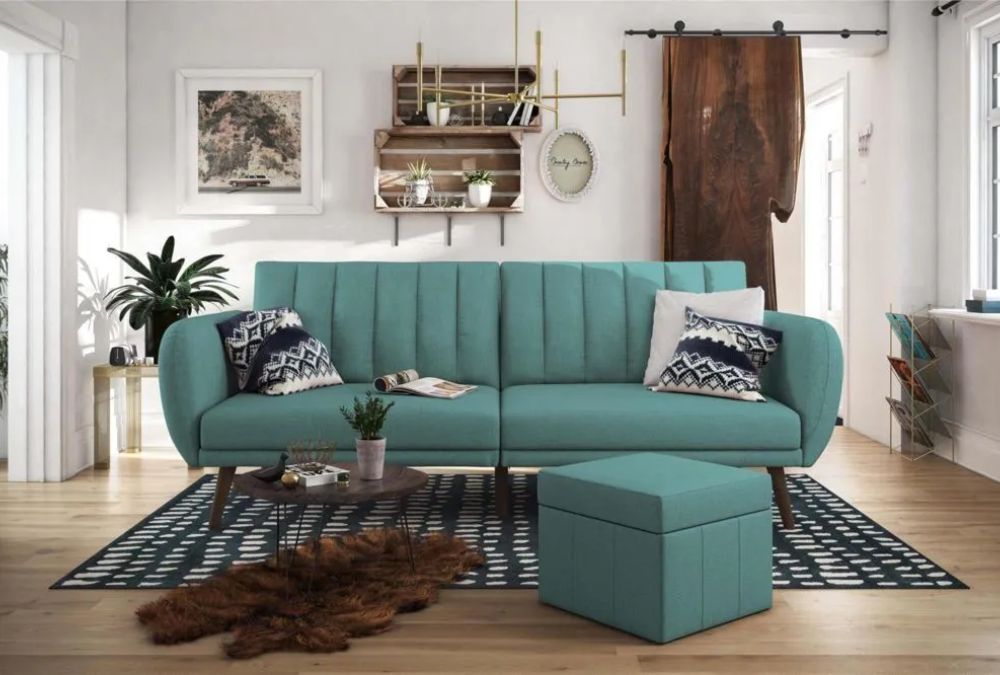 10 Blue Sofa Living Room Ideas To Style This Statement Shade - 07