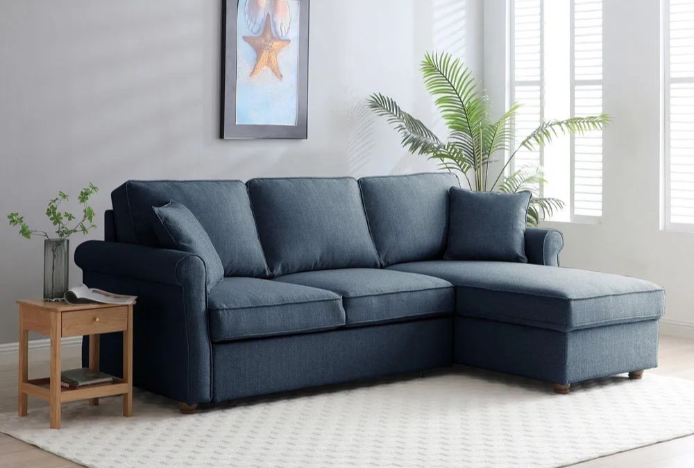 10 Blue Sofa Living Room Ideas To Style This Statement Shade - 09