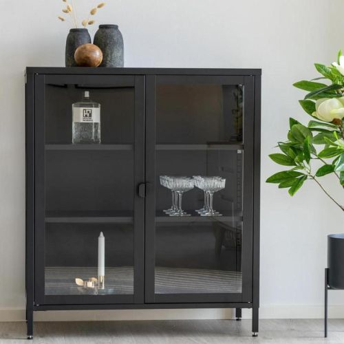 Black Display Cabinets