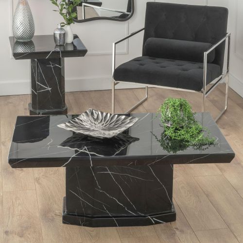 Black Marble Coffee Tables