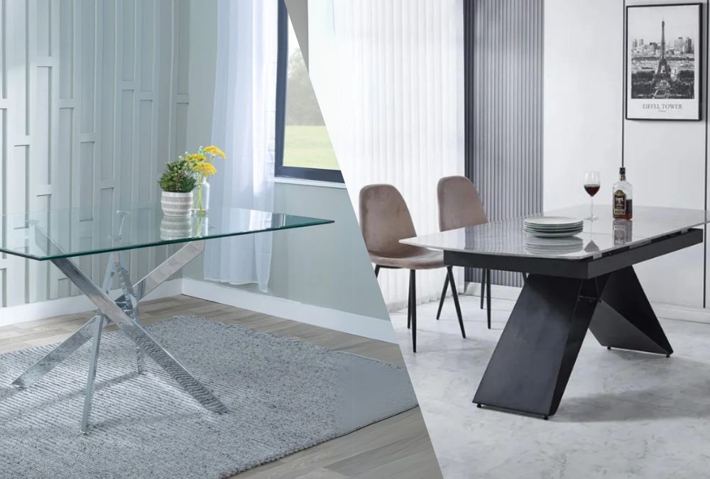 GLASS VS. CERAMIC TABLES: WHICH IS BETTER FOR YOUR HOME?