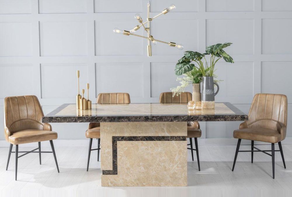 THE PROS AND CONS OF MARBLE DINING TABLES