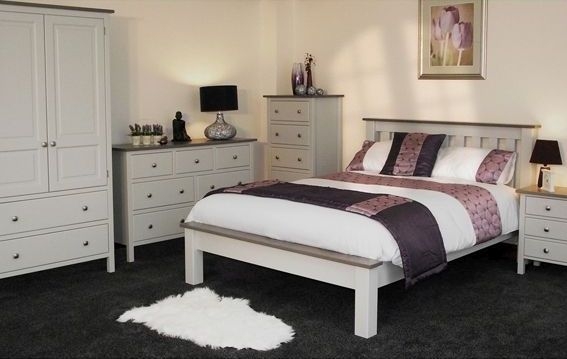 Devonshire Kenwith Painted Bed- Slatted Low Foot End
