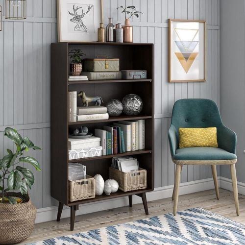 Dark Wood Bookcases