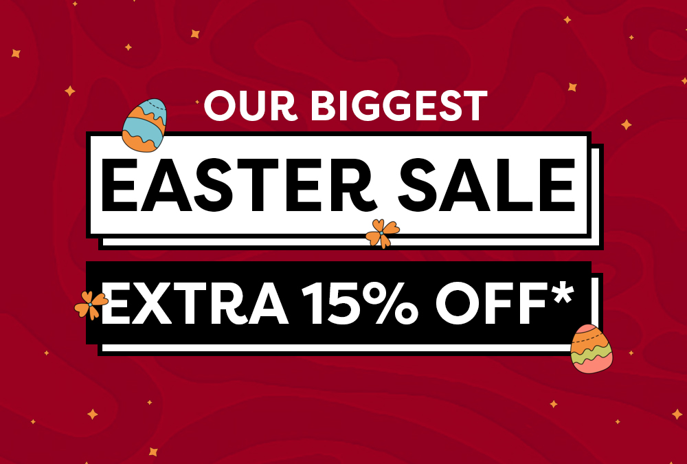 Easter Sale 2025 Get up to 15per off - 01