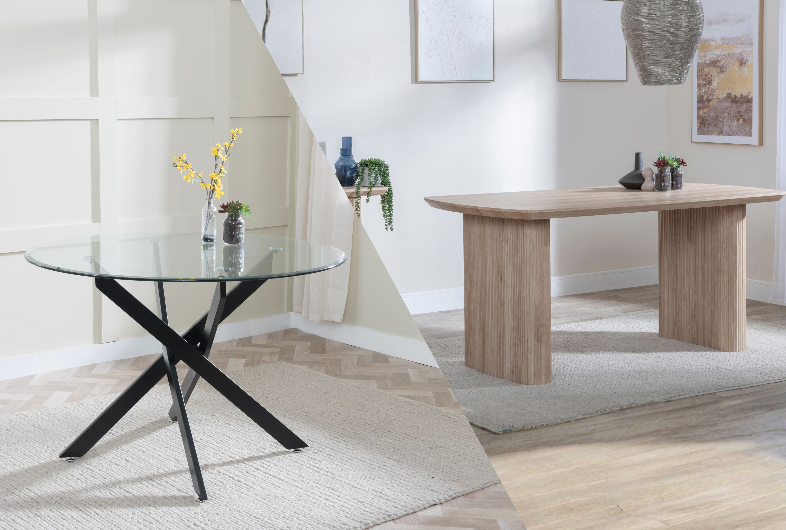 Glass vs Wooden Dining Tables Which Is - 001