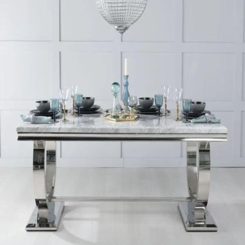 Grey Marble Dining Tables