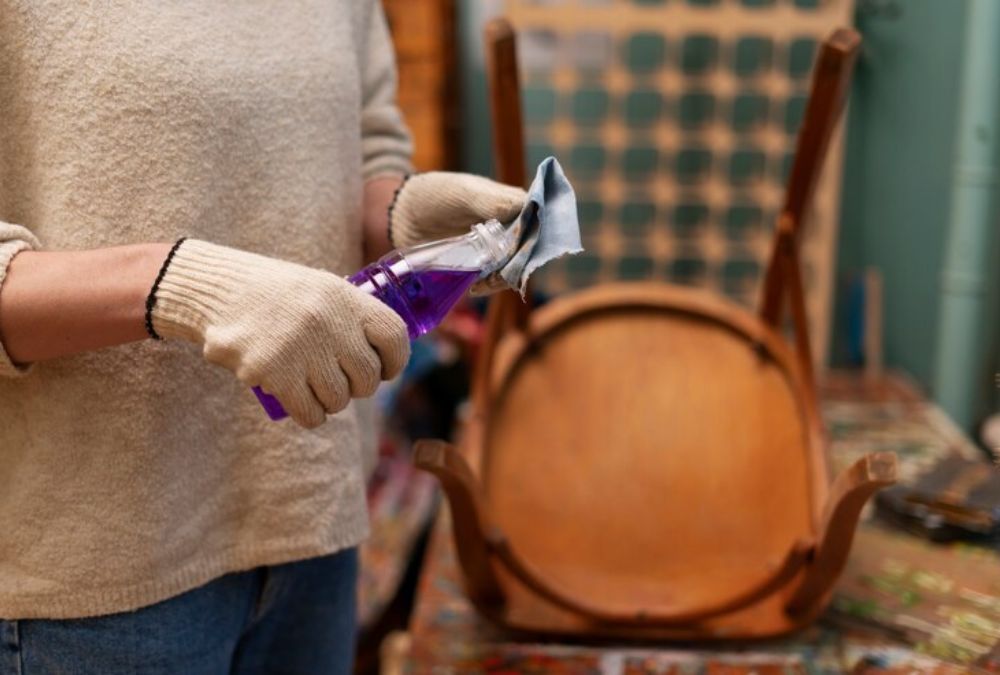 How to clean a Leather Sofa - 02
