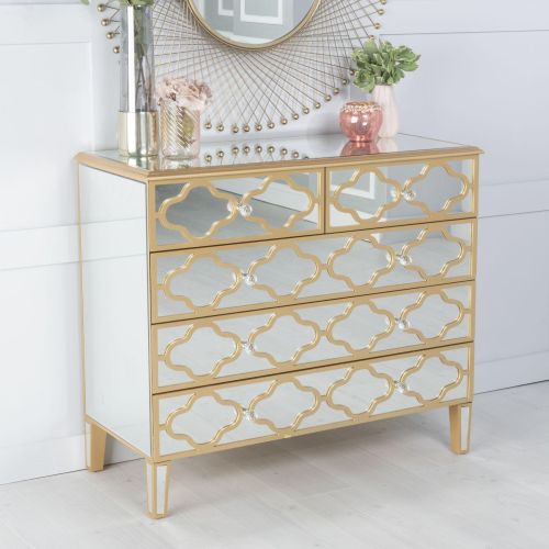 Mirrored Chest of Drawers