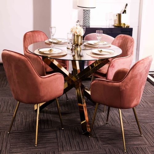 Round Glass Dining Tables