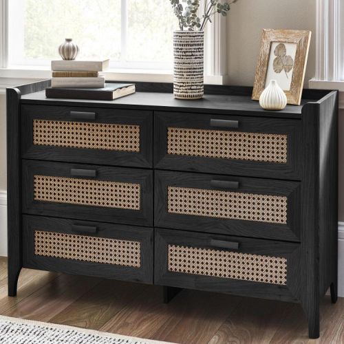 Rattan Chest of Drawers