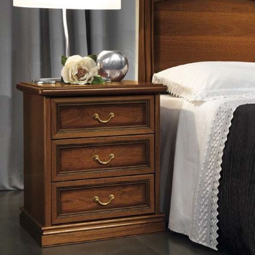 Walnut Bedside Cabinets