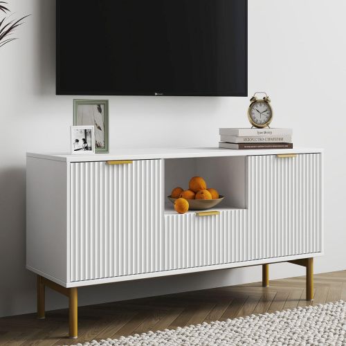 White TV Units