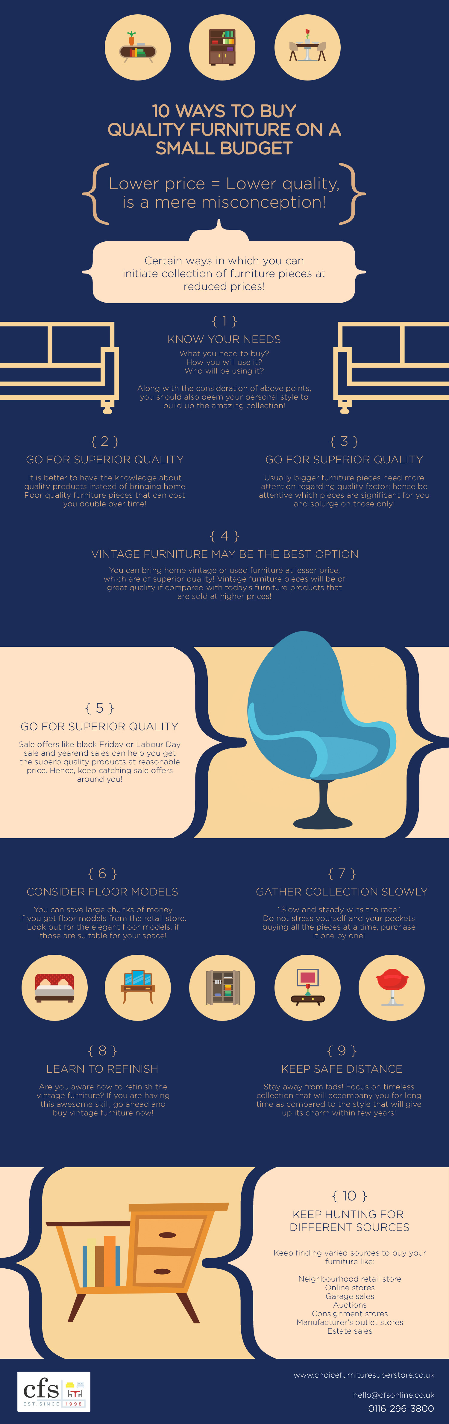 10 Ways to Buy Quality Furniture on a Small Budget